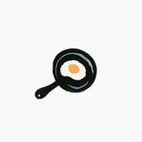 Alternative view of Food & Drink Personalized Stationery  - Frying Pan