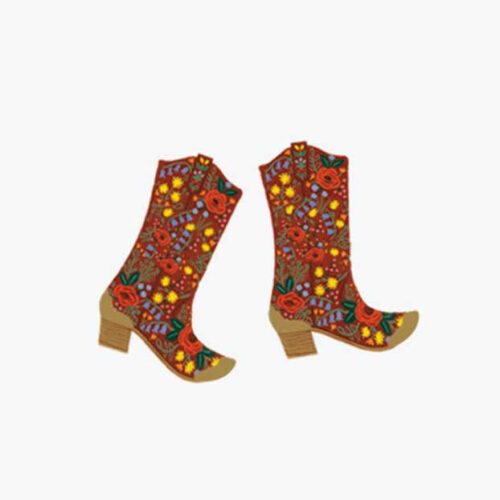Alternative view of Activities Personalized Stationery  - Cowboy Boots