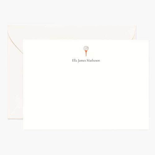 Activities Personalized Stationery  - Golf