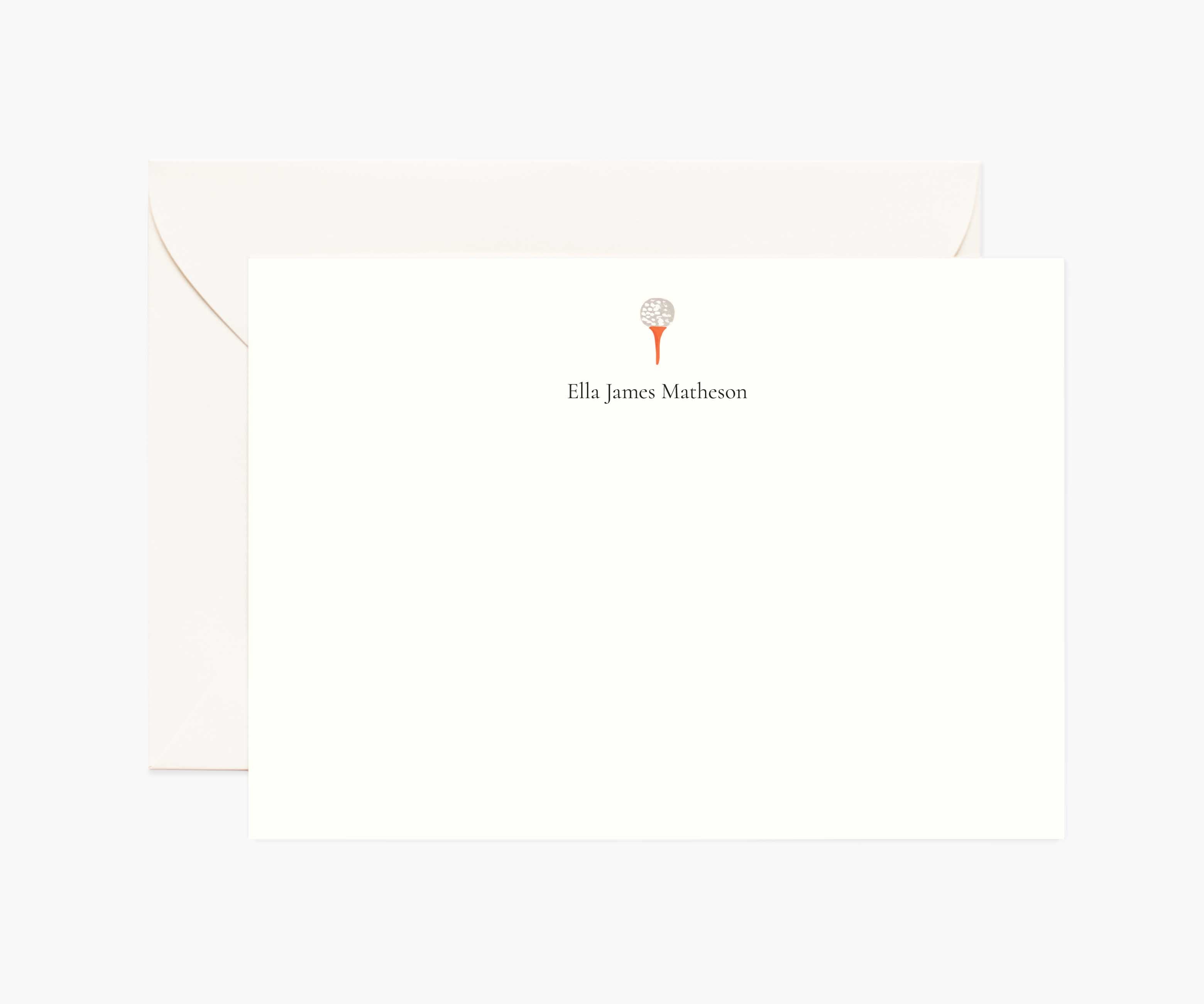 Activities Personalized Stationery - Golf