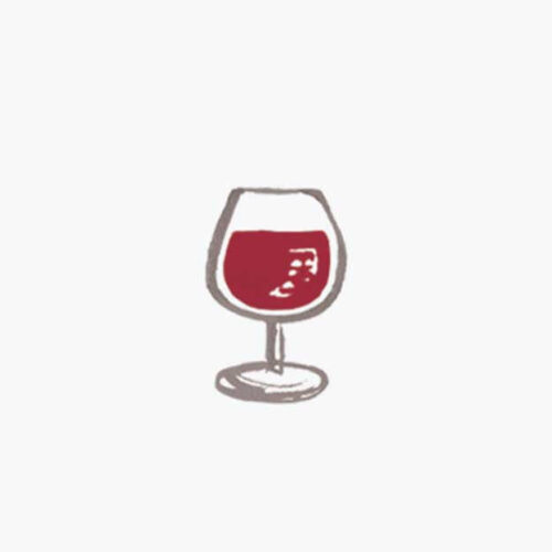 Alternative view of Food & Drink Personalized Stationery  - Red Wine
