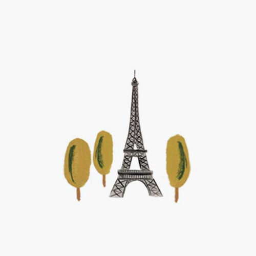 Alternative view of Travel Personalized Stationery  - Paris
