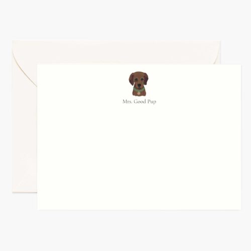 Pets Personalized Stationery - Dog 5