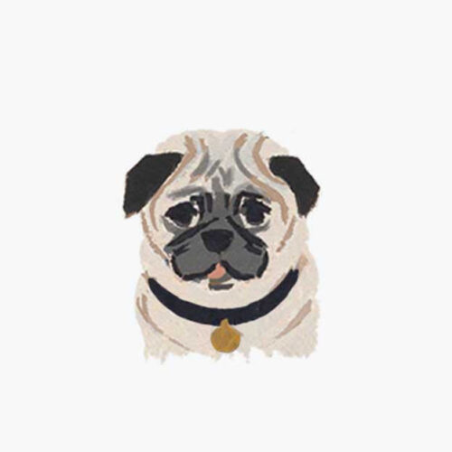 Alternative view of Pets Personalized Stationery - Dog 6