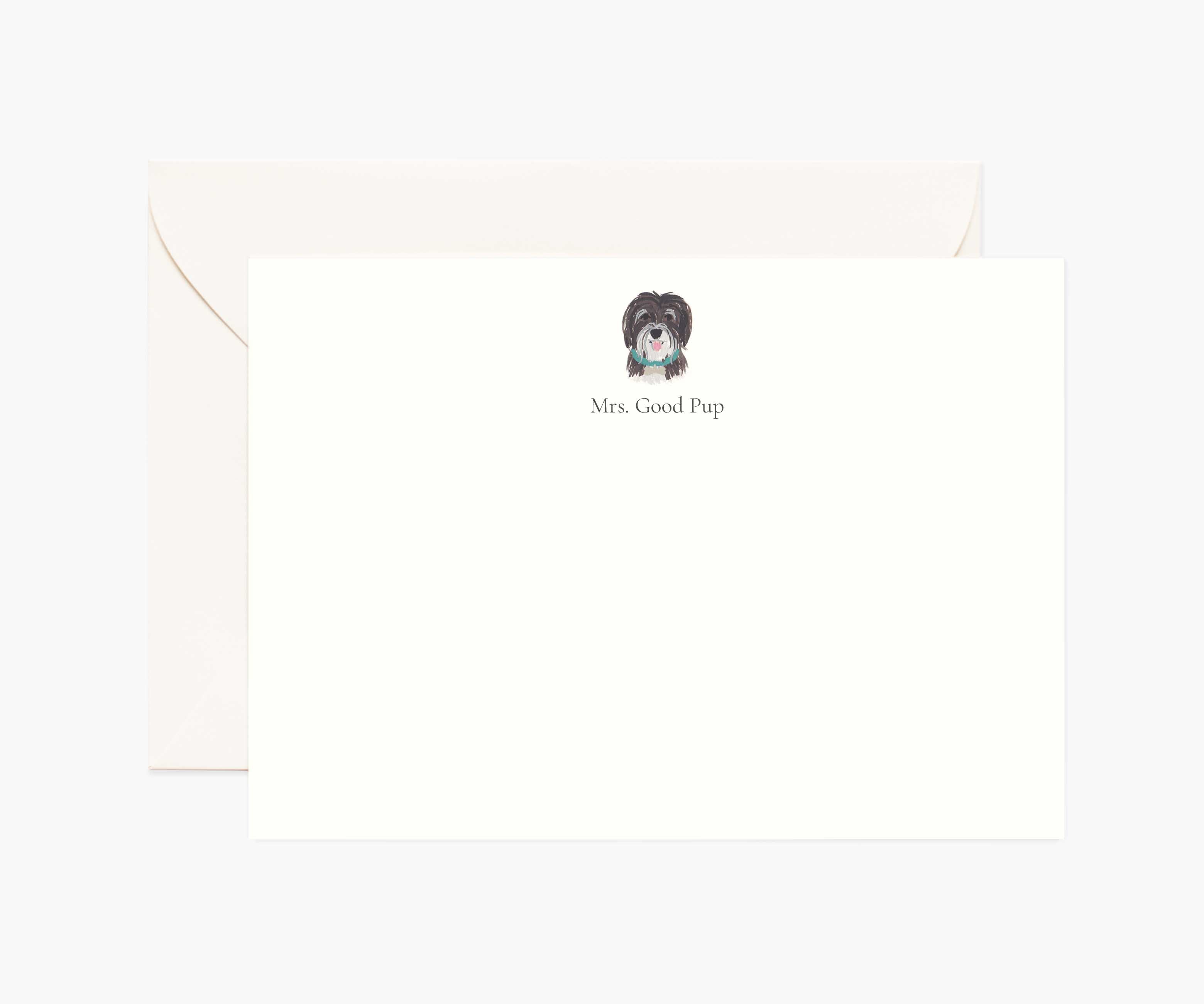 Pets Personalized Stationery - Dog 7