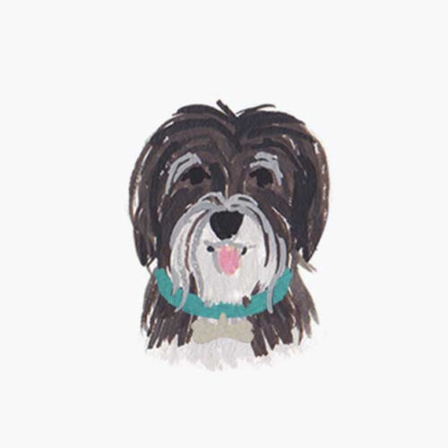 Alternative view of Pets Personalized Stationery - Dog 7