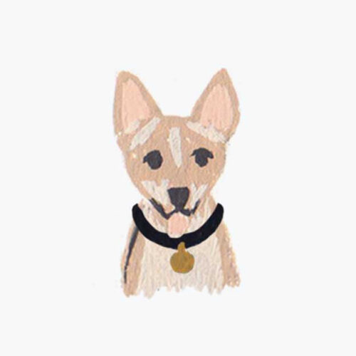 Alternative view of Pets Personalized Stationery - Dog 10