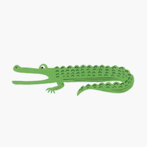 Alternative view of Animals Personalized Stationery  - Alligator