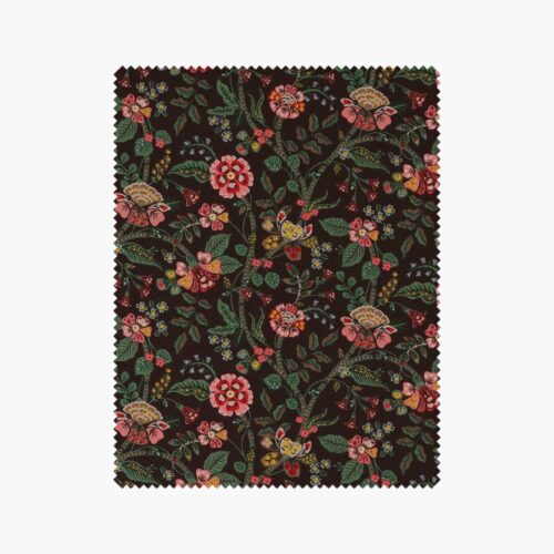 Gracie Rayon Fabric - Cocoa