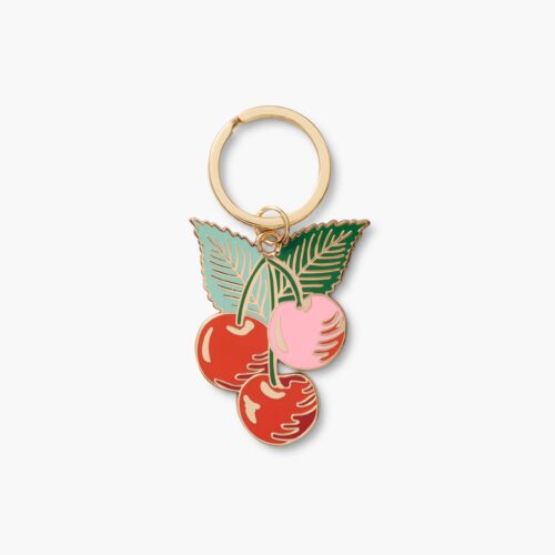 Enamel Keychain - Cherries