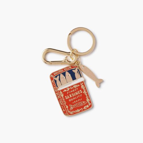 Enamel Keychain - Sardines