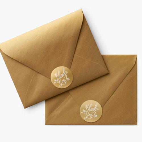 Alternative view of Envelope Seals - Thank You
