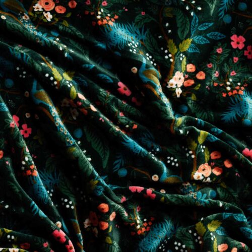 Alternative view of Fleece Blanket - Peacock