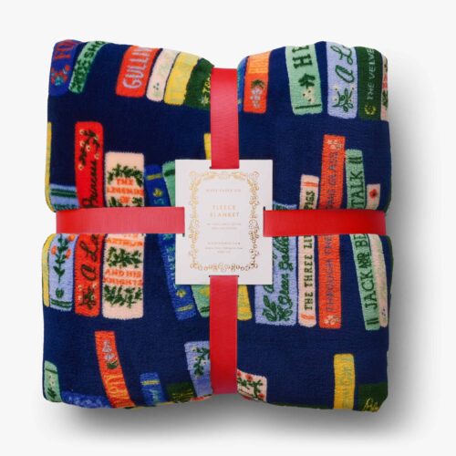 Fleece Blanket - Bookshelf