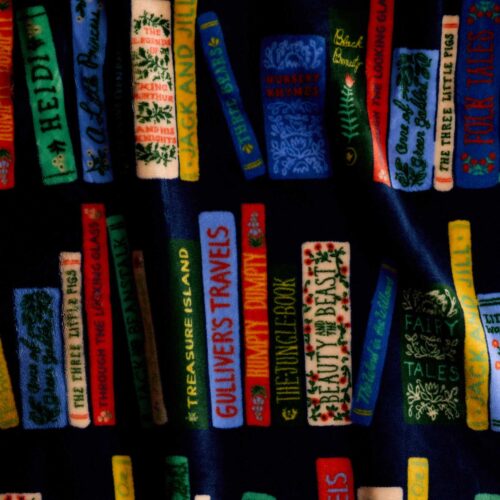 Alternative view of Fleece Blanket - Bookshelf