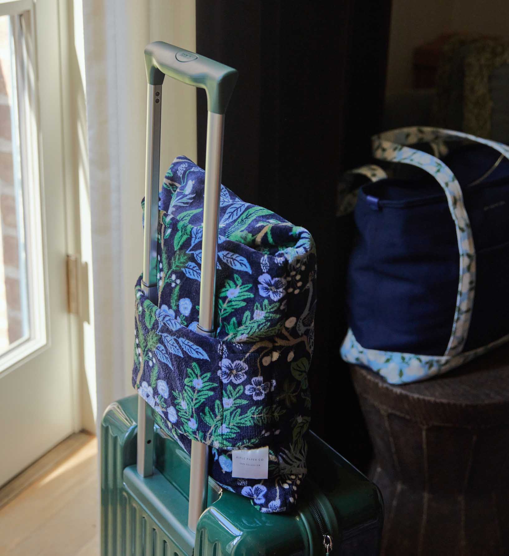 Travel Fleece Blanket - Peacock - Image 2