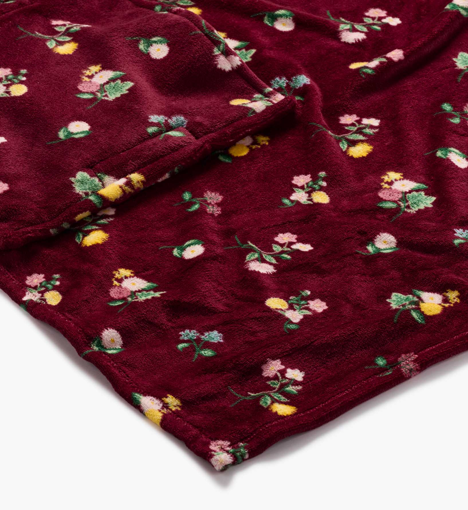 Travel Fleece Blanket - Ditsy Dahlia - Image 4
