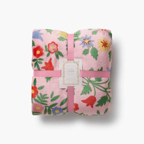 Fleece Blanket - Rosette