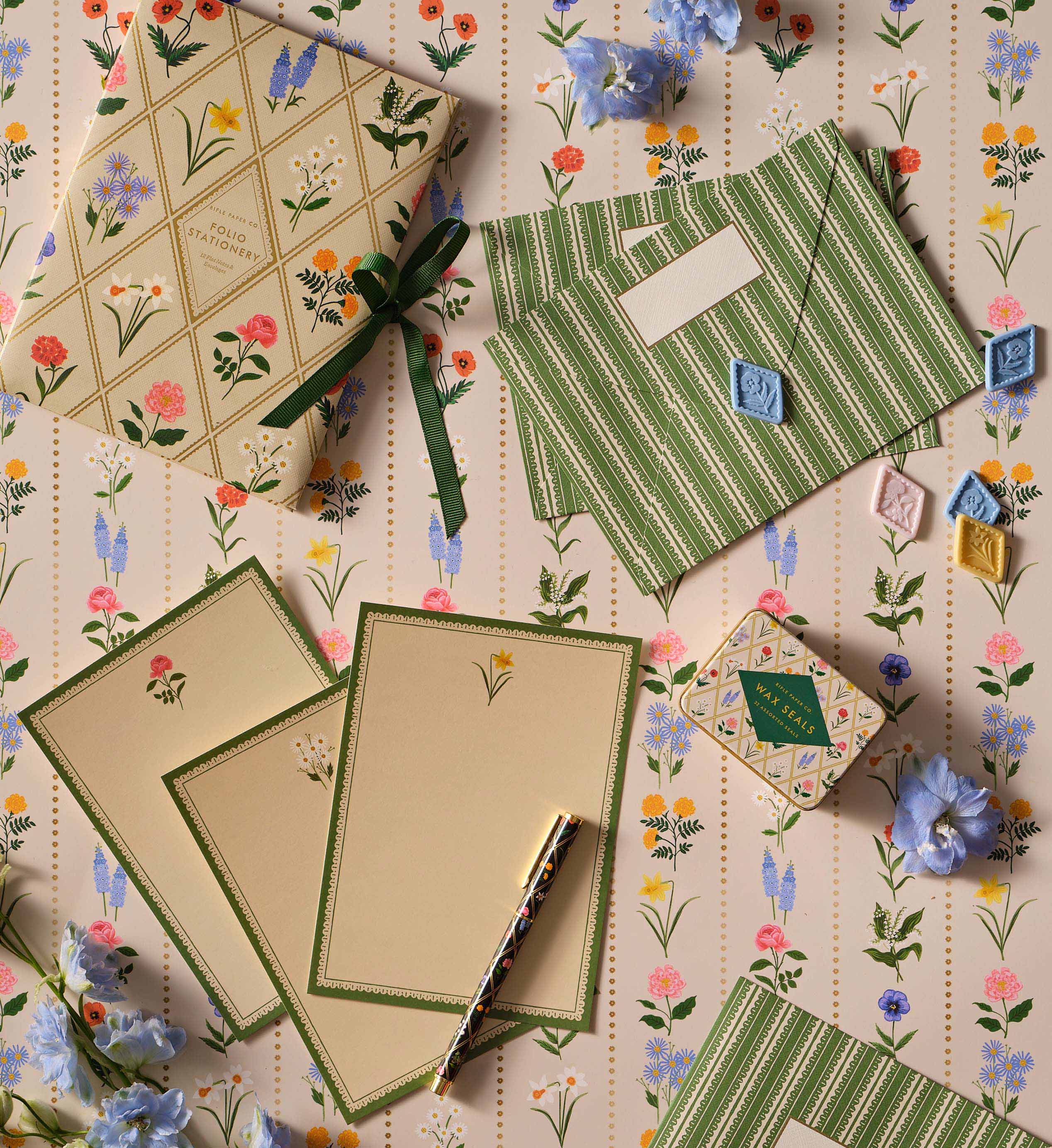 Folio Stationery Set - Garden Study - Image 3