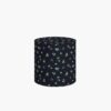 Billie Ottoman - Ditsy Dahlia Navy