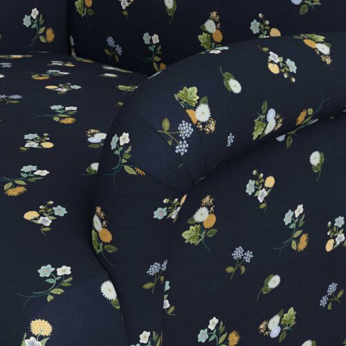 Alternative view of Bristol Armchair - Ditsy Dahlia Navy