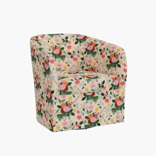 Pembroke Swivel Chair - Dahlia