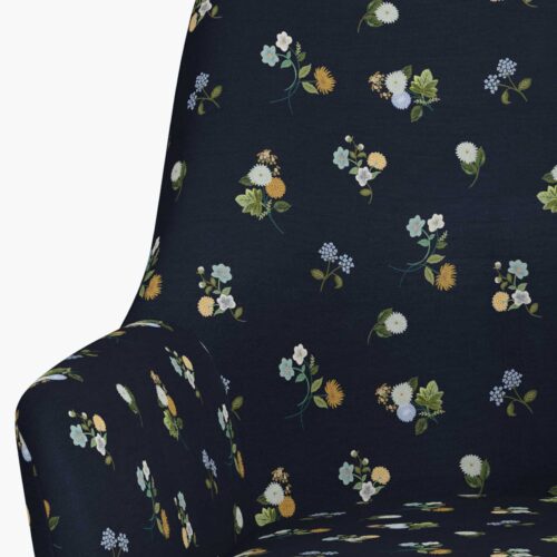 Alternative view of Cambridge Desk Chair - Ditsy Dahlia Navy
