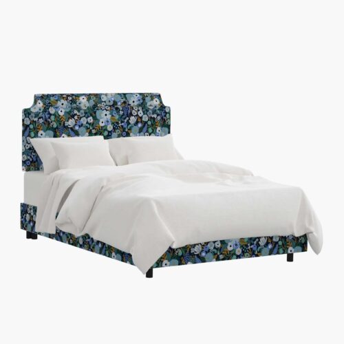 Hampton Bed - Garden Party Blue