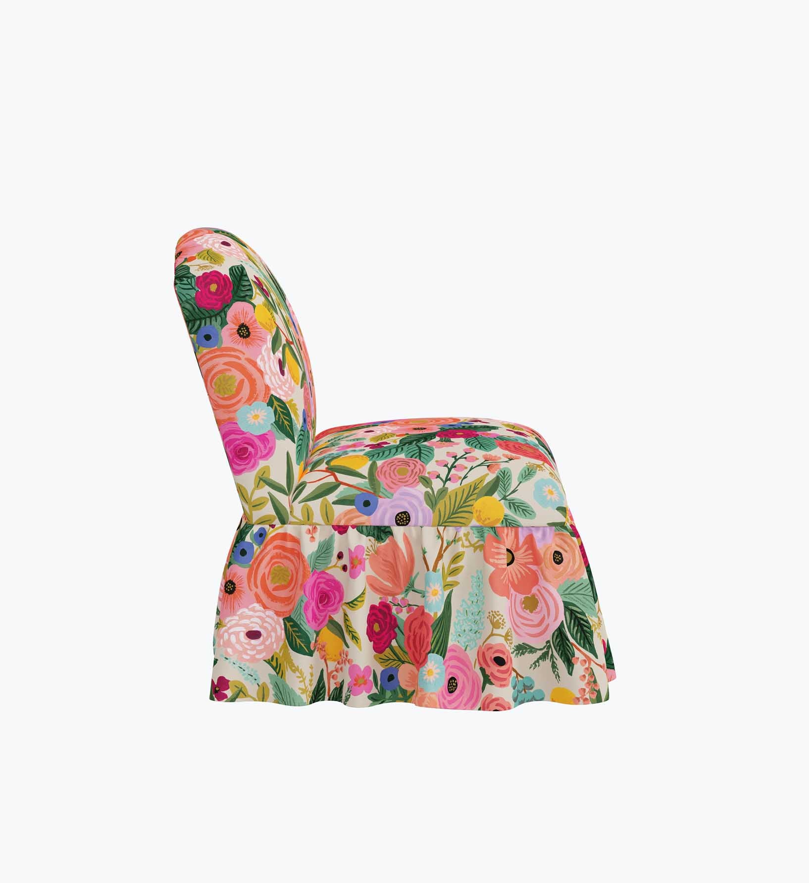 Edie Slipper Chair - Garden Party - Image 3