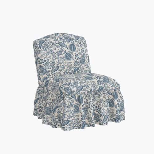 Edie Slipper Chair - Pomegranate