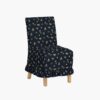 Louise Slipcover - Ditsy Dahlia Navy