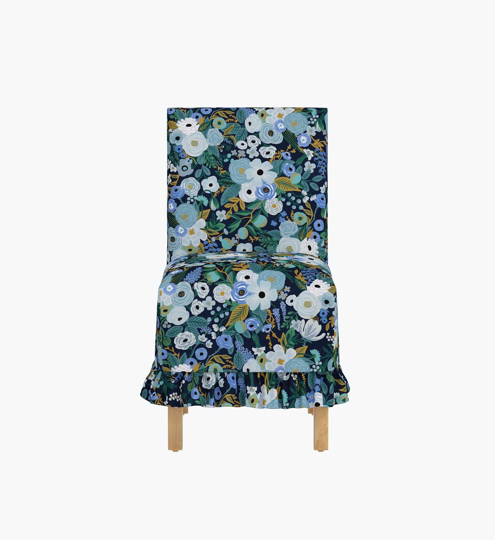 Louise Slipcover - Garden Party Blue - Image 2
