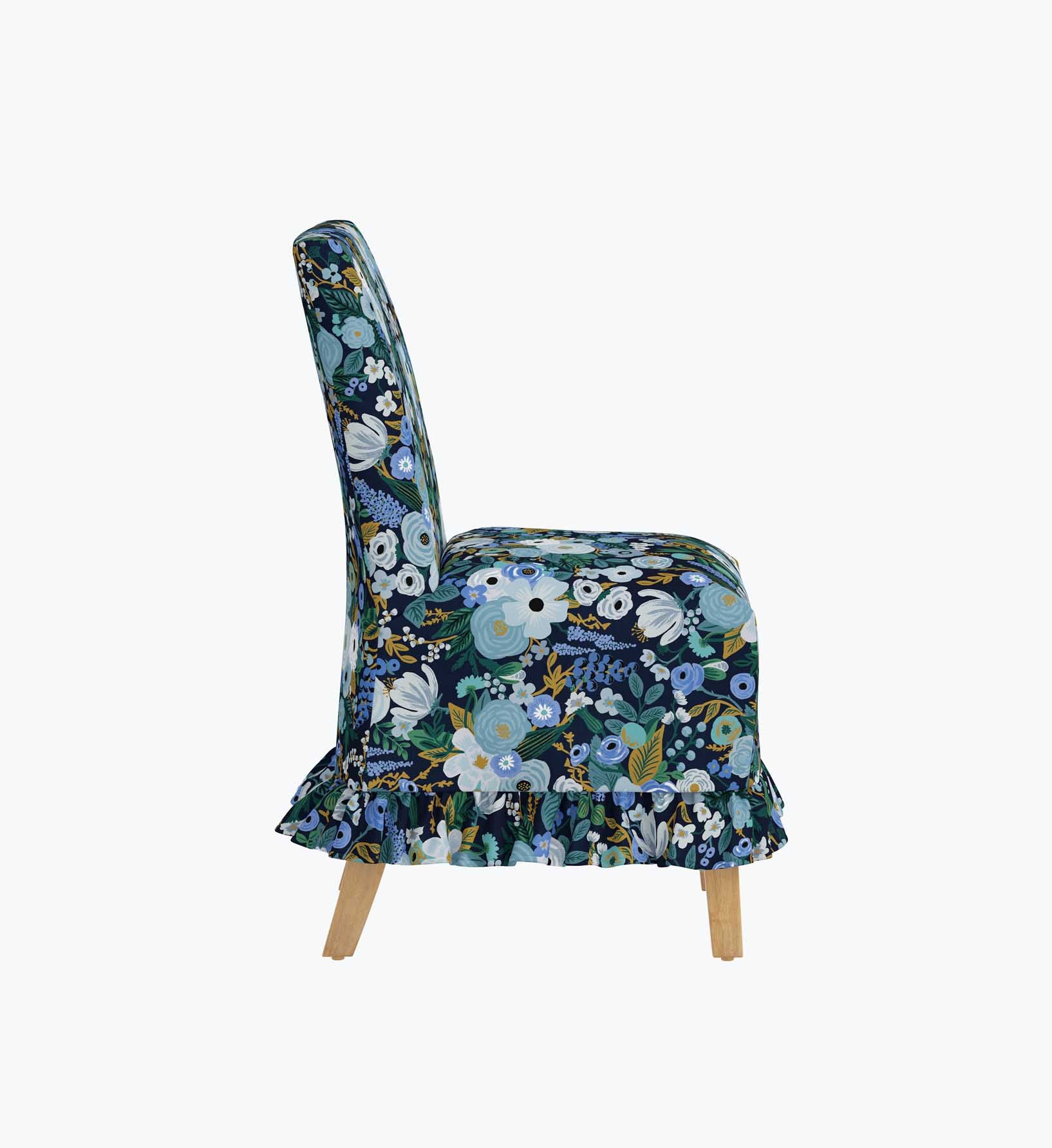 Louise Slipcover - Garden Party Blue - Image 3
