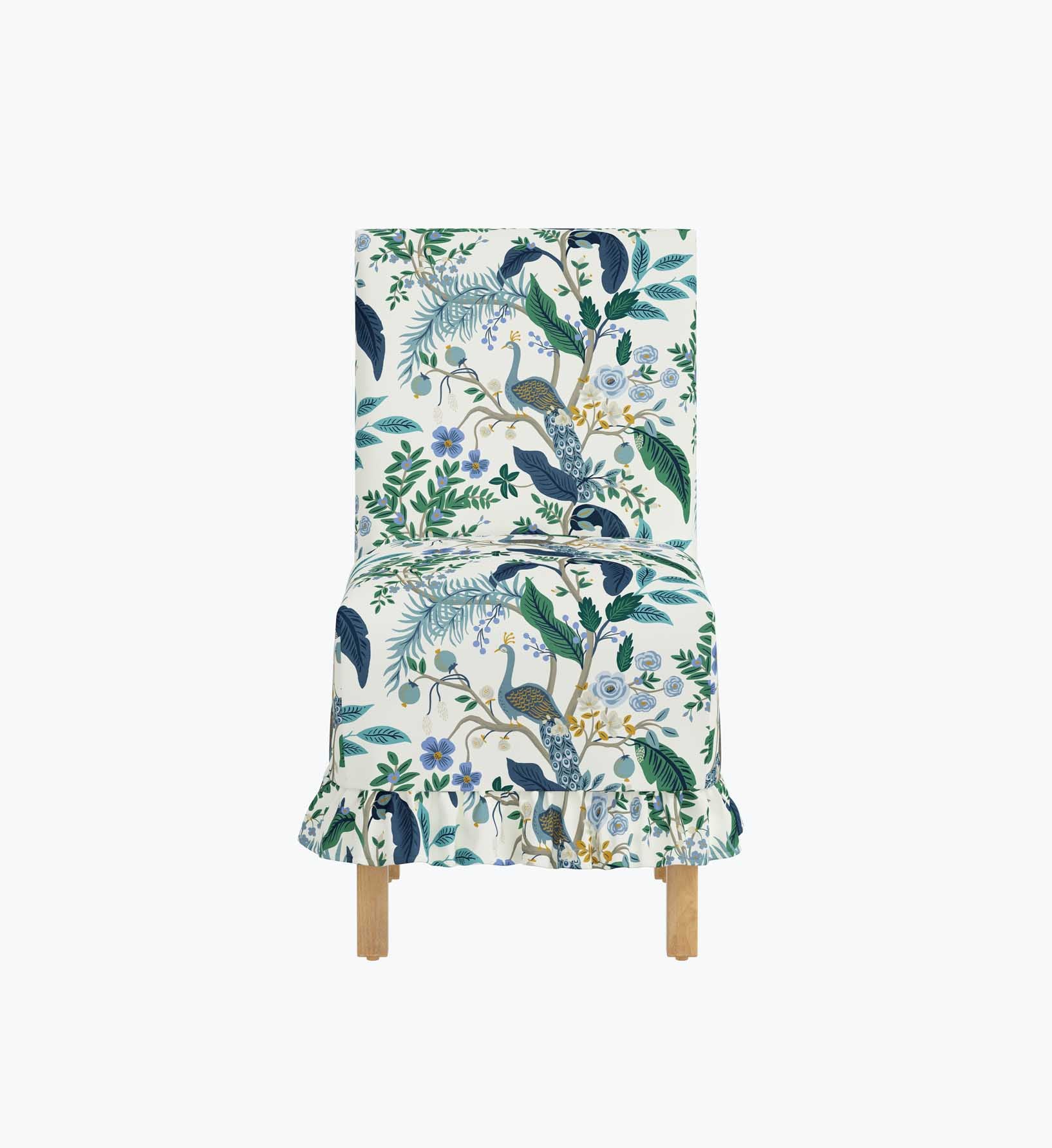 Louise Slipcover - Peacock - Image 2