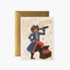 Pirate Birthday Card - Single Card