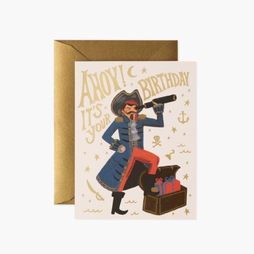 Pirate Birthday Cards - Boxed Set