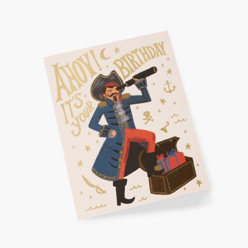 Alternative view of Pirate Birthday Cards - Boxed Set