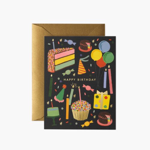 Birthday Treats Birthday Card - Single Card