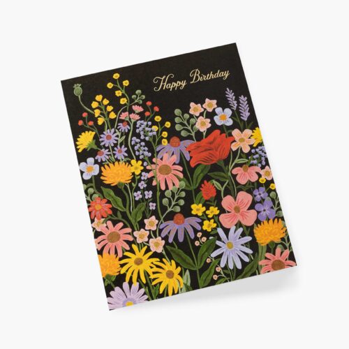 Alternative view of Prairie Garden Birthday Card - Single Card