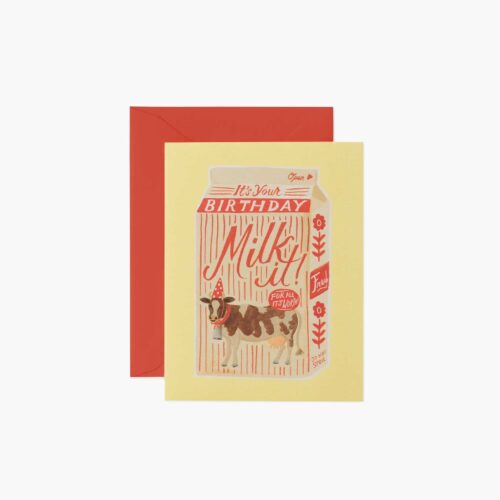 Milk It Birthday Cards - Boxed Set