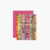 Kaleidoscope Birthday Card - Single Card