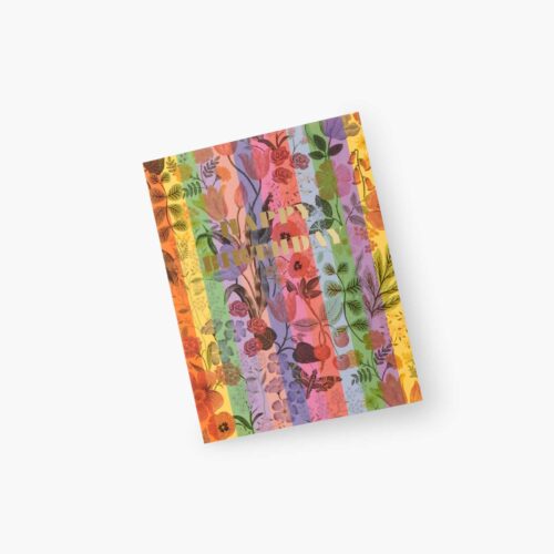 Alternative view of Kaleidoscope Birthday Card - Single Card