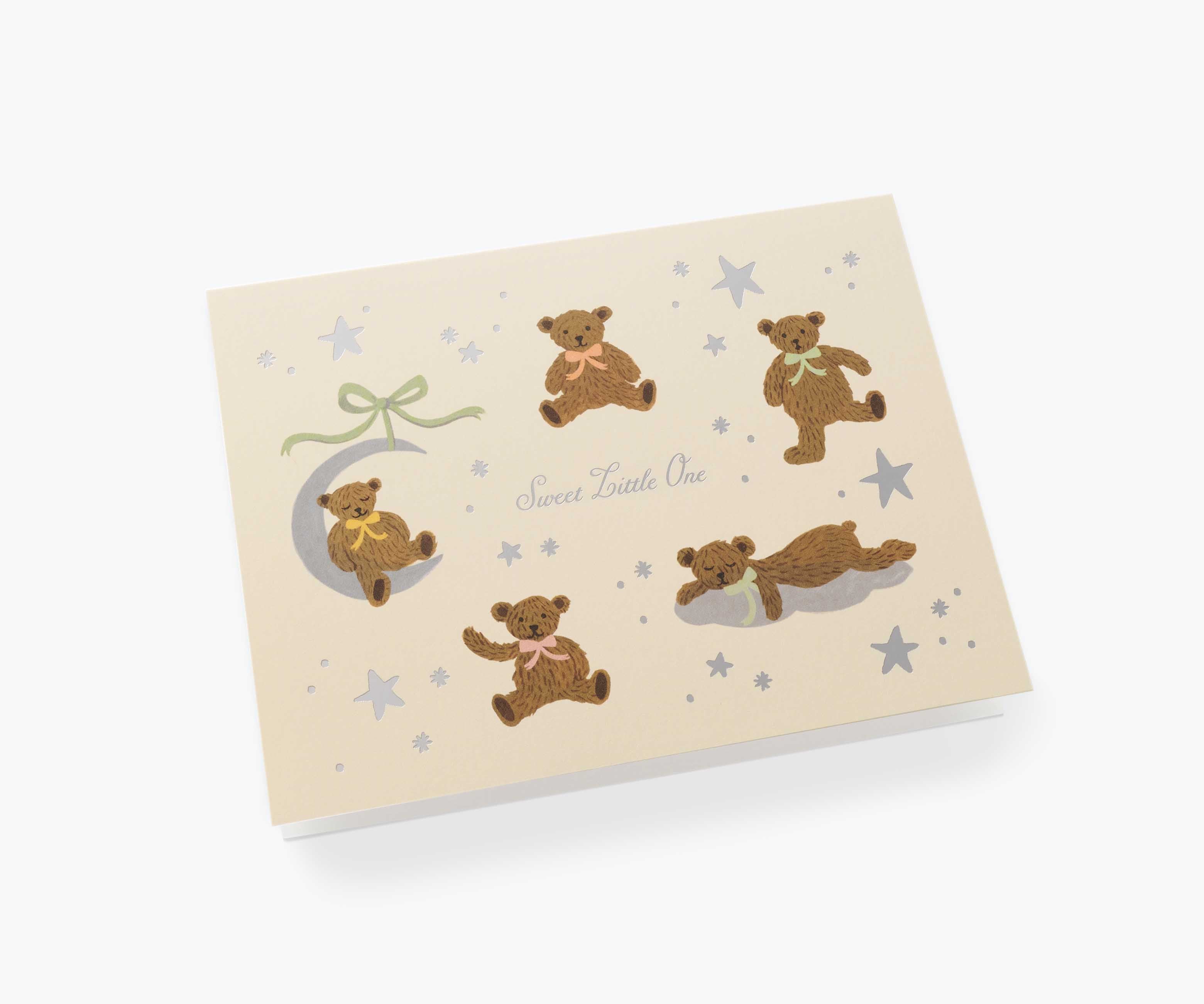Sweet Little One Baby Card - Single Card - Image 2