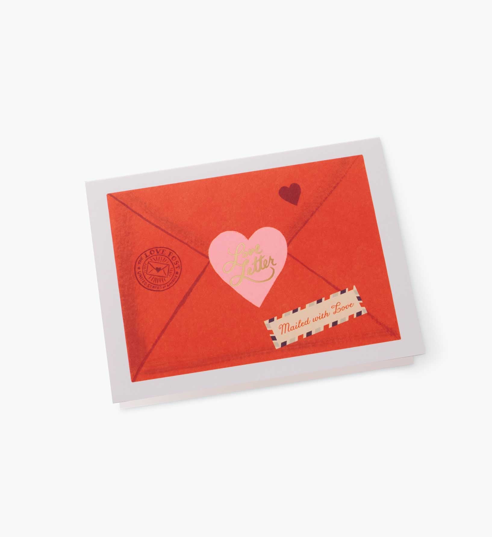 Love Letter Love & Friendship Card - Single Card - Image 3