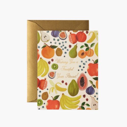 Fruitful Year Ahead Encouragement Card - Single Card