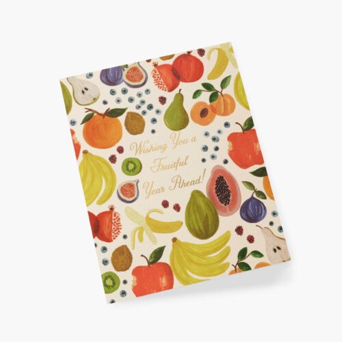 Alternative view of Fruitful Year Ahead Encouragement Card - Single Card