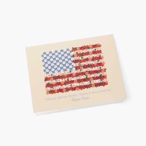 Alternative view of Americana Quote Everyday Card - Single Card