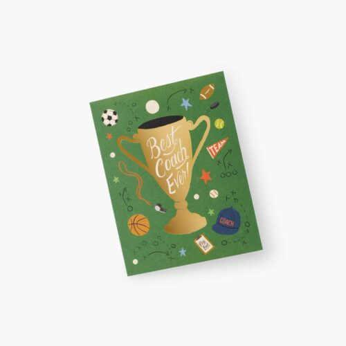 Alternative view of Best Coach Ever Love & Friendship Card - Single Card