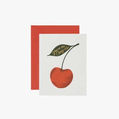 You're the Cherry On Top Love & Friendship Card - Single Card