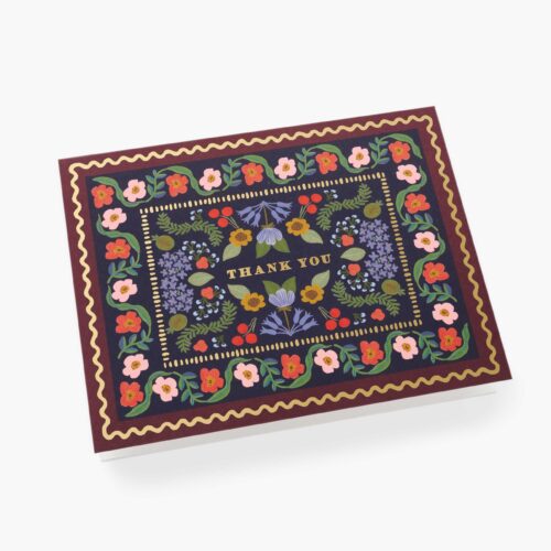 Alternative view of Delphine Thank You Card - Single Card